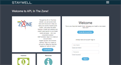 Desktop Screenshot of aplinthezone.com